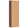 vidaXL Aparador alto 60x35x180 cm derivados madeira carvalho castanho