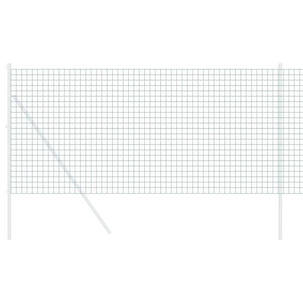 vidaXL Cerca Euro Verde 1 x 10 m Ferro revestido de PVC