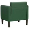 vidaXL Poltrona com apoio de bra&ccedil;os 54 cm tecido corduroy verde escuro