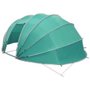 vidaXL Tenda de Piscina Domo 538 x 440 x 204 cm Verde do Mar