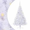 vidaXL &Aacute;rvore de Natal Artificial com 150 LEDs Branco 150 cm PVC e A&ccedil;o
