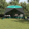 vidaXL Tenda mosquiteira com telhado Verde do Mar 380 x 380 x 225 cm