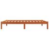vidaXL Cama sem colch&atilde;o 90x200 cm pinho maci&ccedil;o castanho-mel