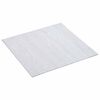 vidaXL Pranchas de Piso Autoadesivo 30,5 x 30,5 cm 20 pcs PVC Branco