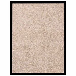 vidaXL Tapete de porta 40x60 cm bege
