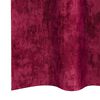 vidaXL Cortinas de Veludo 2 pcs vermelho tinto 245 x 140 cm Veludo