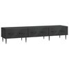 vidaXL Gabinete para TV Preto 147 x 34,5 x 30 cm Derivados de Madeira