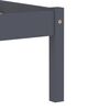 vidaXL Estrutura de cama 180x200 cm madeira pinho maciço cinzento