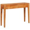 vidaXL Aparador Castanho 110 x 30 x 80 cm Madeira S&oacute;lida de Ac&aacute;cia