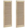 vidaXL Porta de Arm&aacute;rio com porta 2 unid. Natural 110 x 2,1 x 39,5 cm