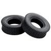 vidaXL Pneus para carrinho de m&atilde;o 2 pcs 13x5.00-6 4PR borracha
