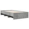 vidaXL Estrutura cama 90x200 cm derivados de madeira cinzento sonoma