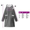 vidaXL Sweatshirt manta Cinza Escuro s Fleece e Flanela