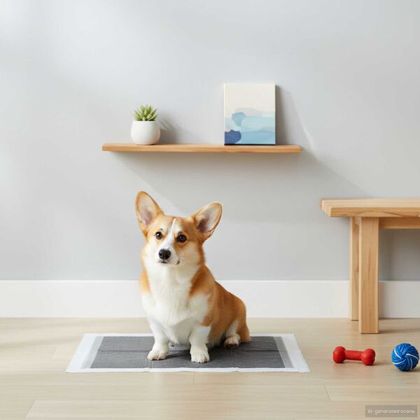 vidaXL Pad de Treinamento para Pets Liso 400 pcs 90 x 60 cm