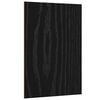 vidaXL Pain&eacute;is de Decora&ccedil;&atilde;o 50 unid. Carvalho Preto 15 x 21 x 0,27 cm
