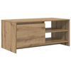 vidaXL Mesa de centro Carvalho Arttisan 102 x 50 x 45 cm