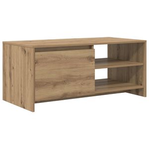 vidaXL Mesa de centro Carvalho Arttisan 102 x 50 x 45 cm