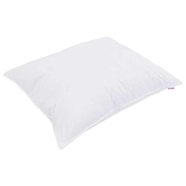 vidaXL Almofada com travesseiro 2 pcs Branco 30 x 50 cm Algodão
