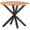 vidaXL Mesa de apoio 68x68x56 cm madeira de ac&aacute;cia maci&ccedil;a
