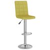 vidaXL Bancos de bar 2 pcs tecido verde