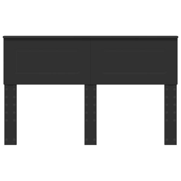 vidaXL Cabeceira Carvalho Preto 150 cm Madeira processada