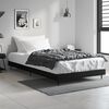 vidaXL Estrutura de cama 90x200 cm derivados de madeira preto