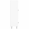 vidaXL Aparador alto 69,5x31x115 cm derivados de madeira branco