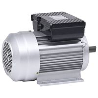 vidaXL Motor monofásico elétrico alumínio 1,5kW/2CV 2 polos 2800 RPM