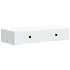 vidaXL Mesa Lateral de Parede Branco 87,5 x 34,5 x 17 cm