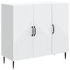 vidaXL Buffet Branco 89 x 34,5 x 80 cm Derivados de Madeira