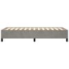 vidaXL Estrutura de cama sem colch&atilde;o 80x200 cm veludo cinzento-claro