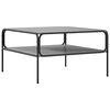 vidaXL Mesa Lateral Sonoma cinzento 100 x 50 x 46 cm