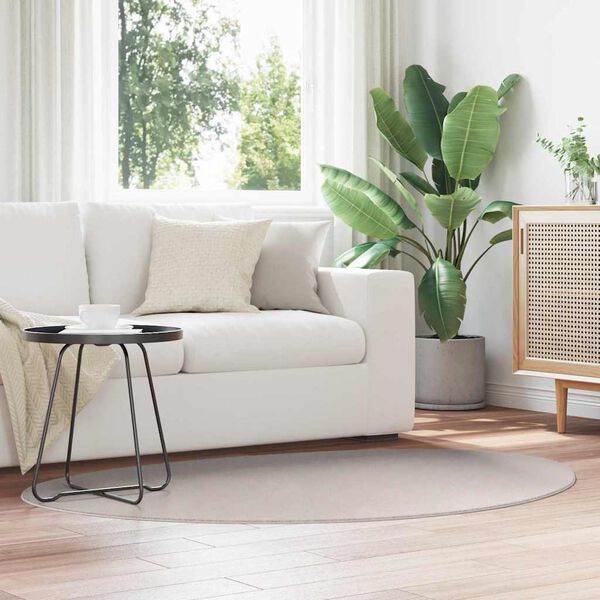 vidaXL Tapetes de &aacute;rea HUARTE Areia 120 x 170 cm Poli&eacute;ster