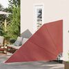 vidaXL Toldo lateral dobr&aacute;vel para varanda 160x240 cm terracota