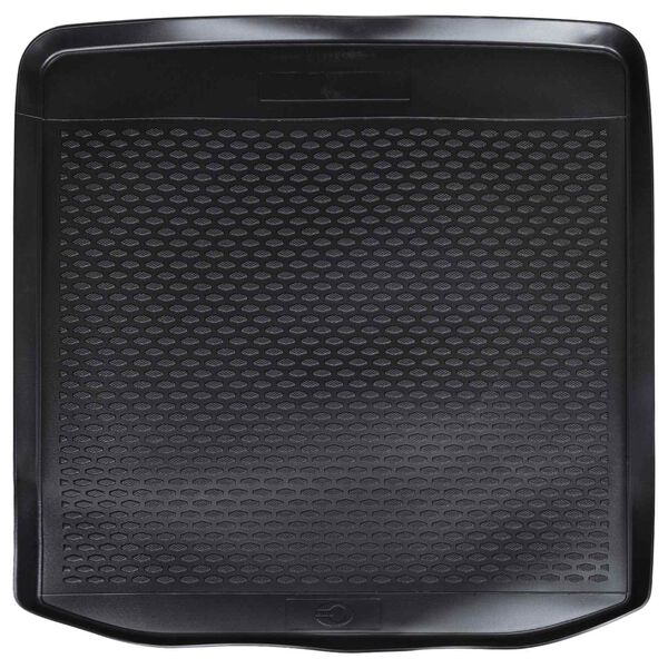 vidaXL Tapete de Porta-Malas Preto TPE