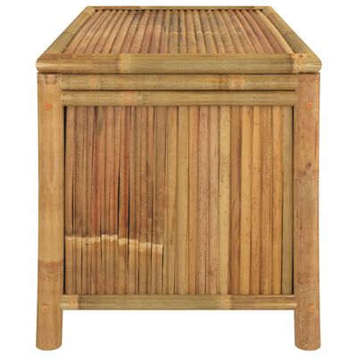 vidaXL Caixa de arrumação para jardim 90x52x55 cm bambu