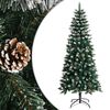 vidaXL &Aacute;rvore de Natal artificial com suporte 150 cm PVC verde
