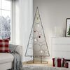 vidaXL Árvore de Natal para decoração 180 cm metal preto