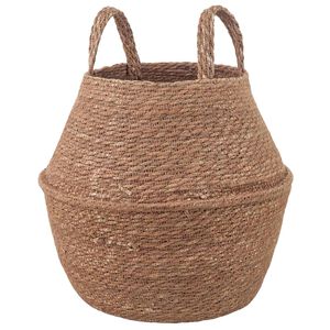 vidaXL Cachepot com al&ccedil;as Natural &Oslash; 22 x 20 cm 100% Erva marinha