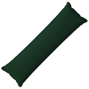 vidaXL Capa almofada HOUTEN Verde-Escuro 40 x 145 cm Linho Sint&eacute;tico