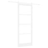 vidaXL Porta Deslizante ORKDAL Branco 93 x 232 cm