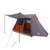 vidaXL Tenda t&uacute;nel Cinza e Laranja 475 x 220 x 192 cm
