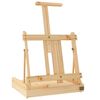 vidaXL Cavalete de mesa com gaveta 41,5x37x12 cm pinho maci&ccedil;o