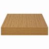 vidaXL Prateleira de Parede 4 pcs Bege 40 x 23,5 x 4 cm