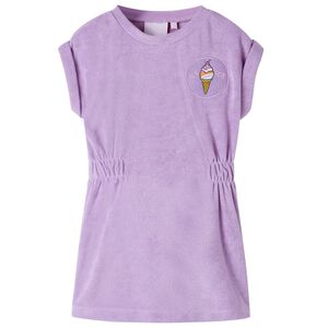 Vestido de crian&ccedil;a lil&aacute;s 92