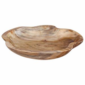 vidaXL Fruteira JEPARA Castanho Teca &Oslash; 30 cm
