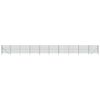 vidaXL Cerca de malha de arame 1,6x25 m a&ccedil;o galvanizado verde
