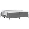 vidaXL Cama Box Cinzento-claro 200 x 200 cm Veludo
