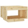 vidaXL Mesa de centro 50x50x33,5 cm madeira de abeto maci&ccedil;a