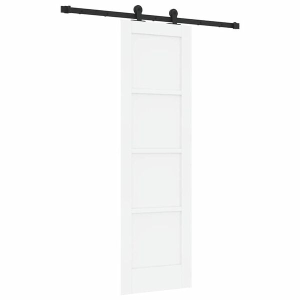 vidaXL Porta Deslizante ORKDAL Branco 61 x 198,5 cm